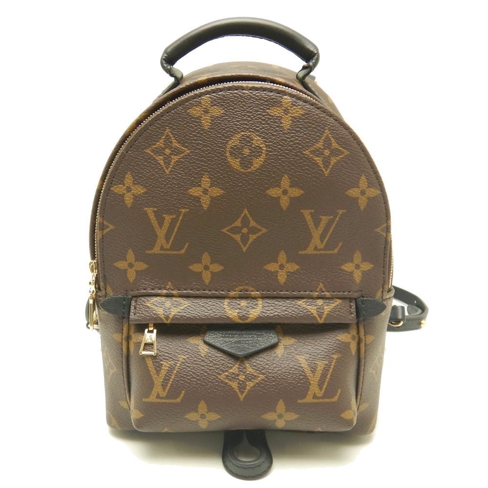 Louis Vuitton Monogram Palm Springs Backpack MINI Brown